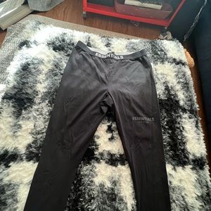 Black gently worn essentials leggings